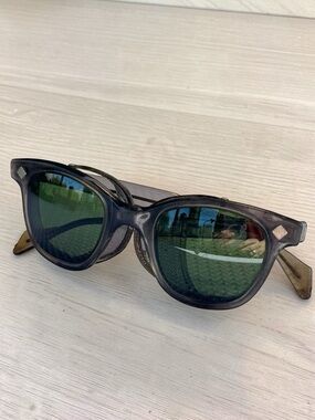 Vintage Bouton U-Fit Safety Glasses, Mesh Side Shields, USA, Frames Only